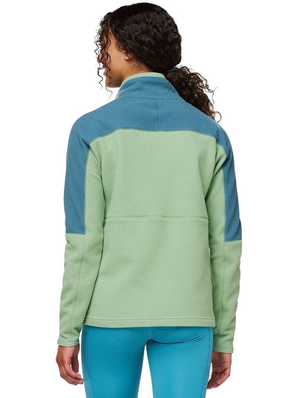 Abrazo Half-Zip Fleece Jacket - Women's size large blue green tone - Picture 4 of 9